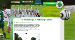 Desktop Screenshot of fussball-eiselfing.de